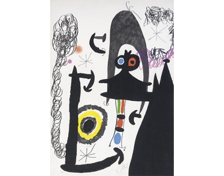 Escalade Vers la Lune - Miró, Joan 