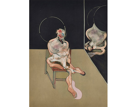 Seated Figure (Figura Sentada) - Bacon, Francis 